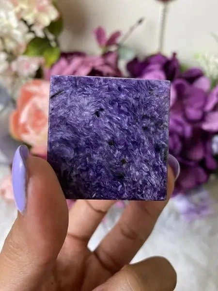 Charoite Cube - Image 3