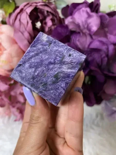 Charoite Cube - Image 4