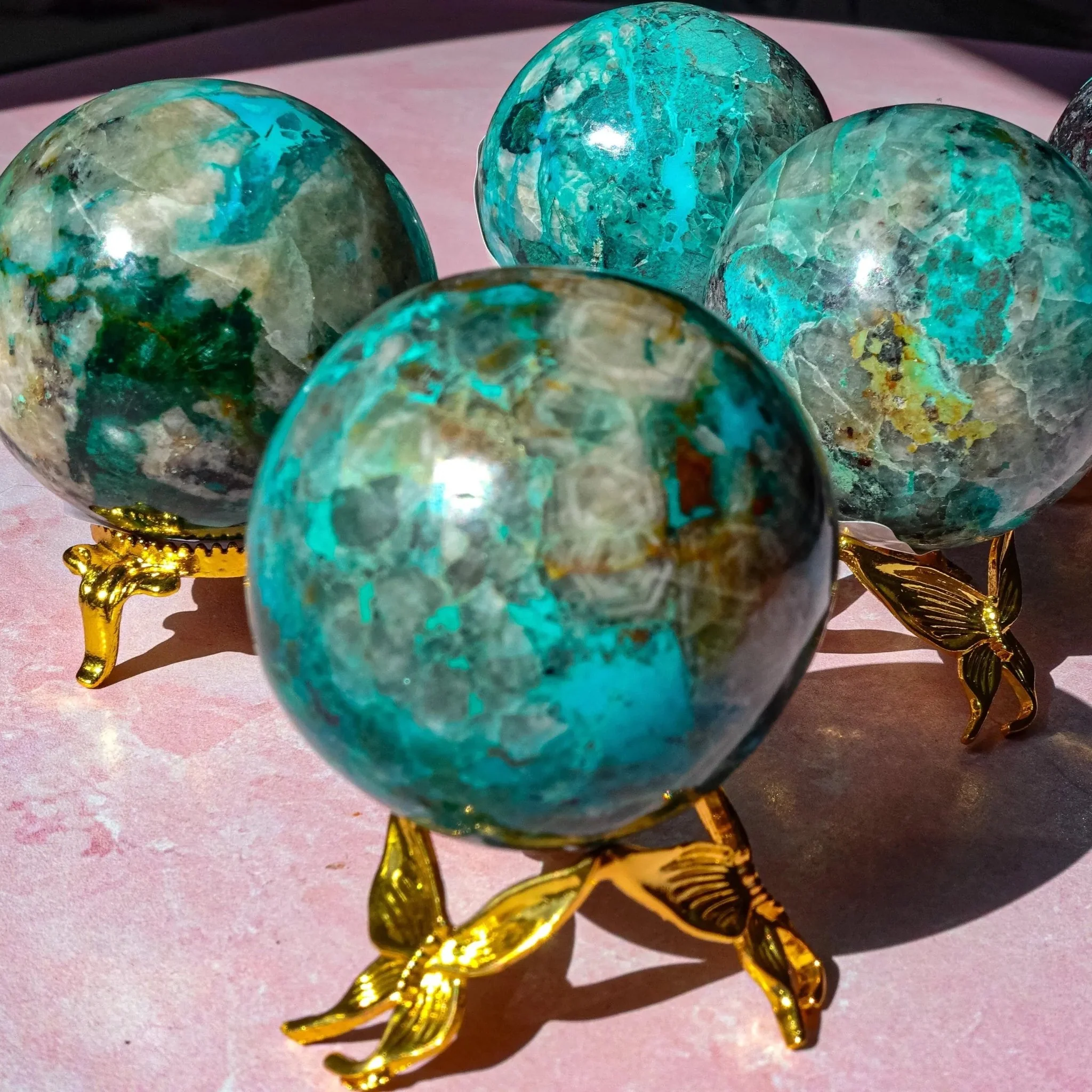 Chrysocolla Spheres - Image 3