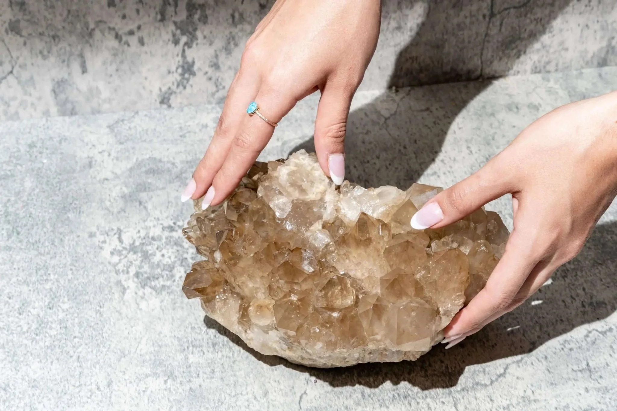 Congo Citrine Cluster - 9lb - Image 3