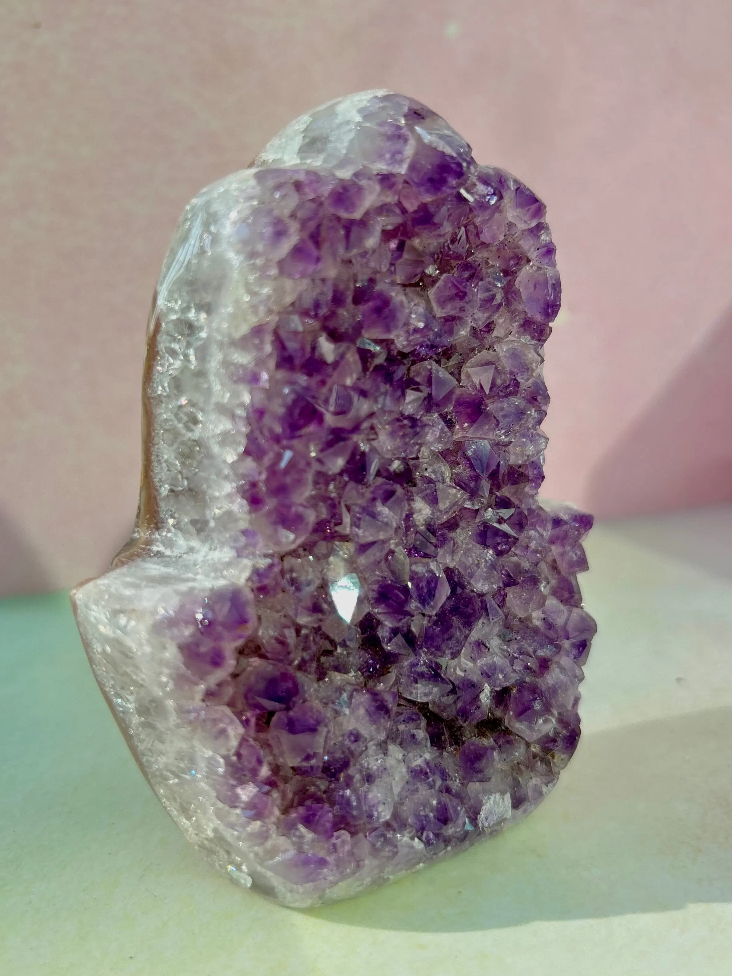 Crystalline Amethyst Hamsa Hand - Image 5