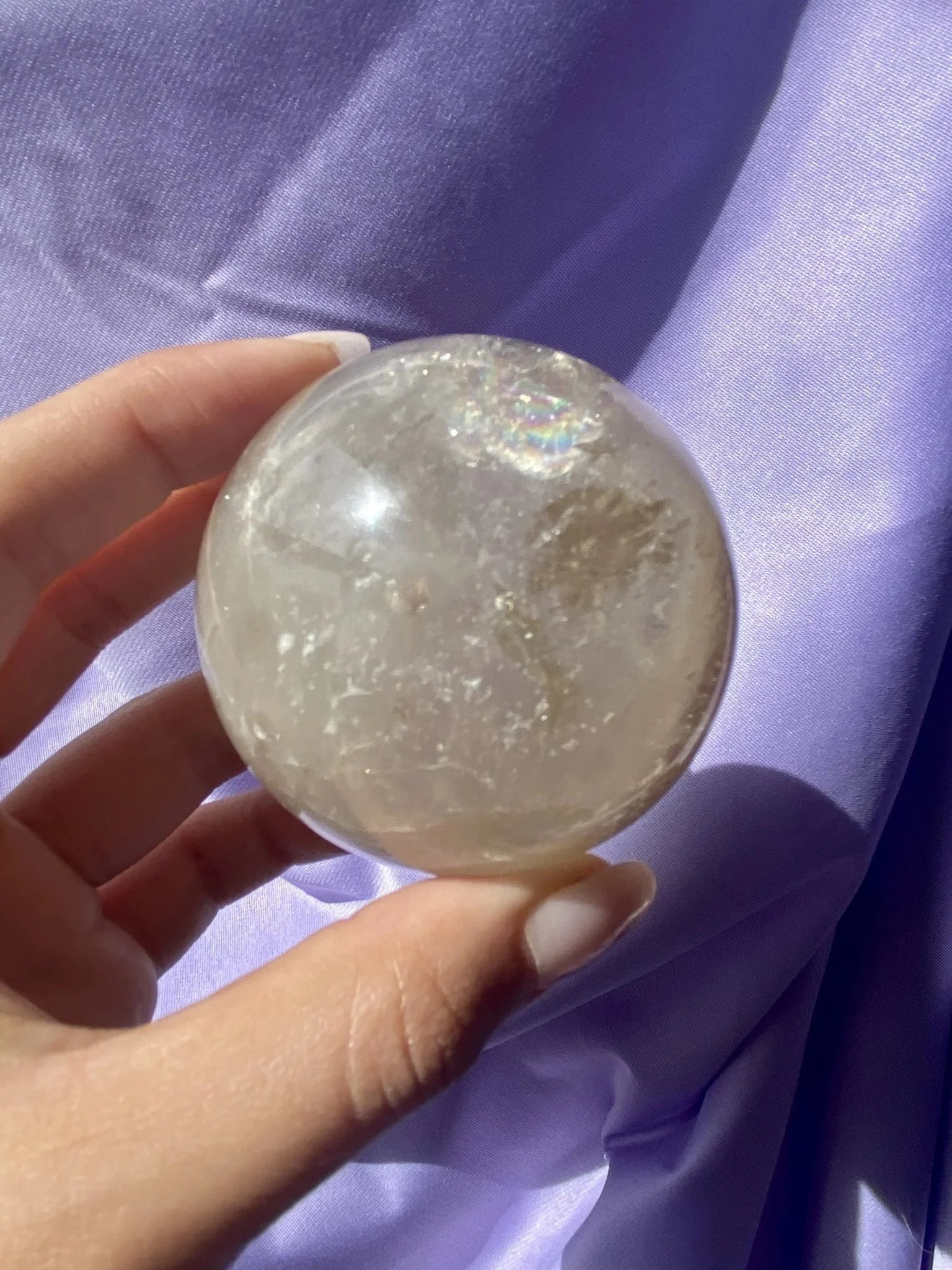 High Quality Champagne Citrine Spheres For Abundance - Image 6