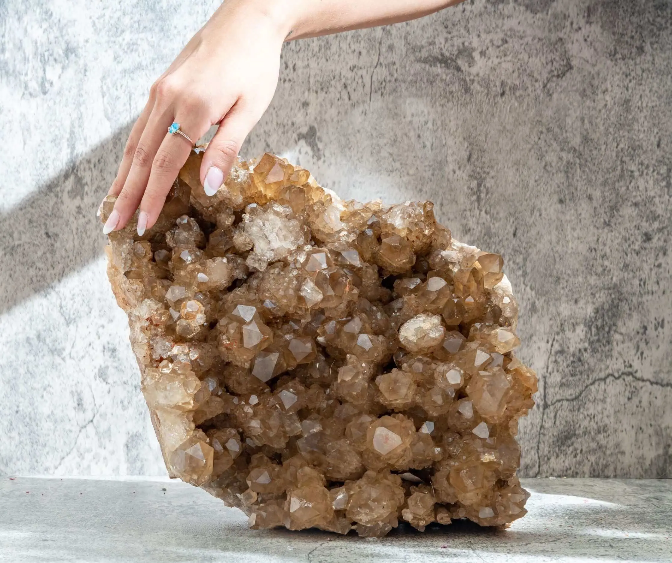 Kundalini Citrine Cluster 35 lb ( Collectors Citrine) - Image 3