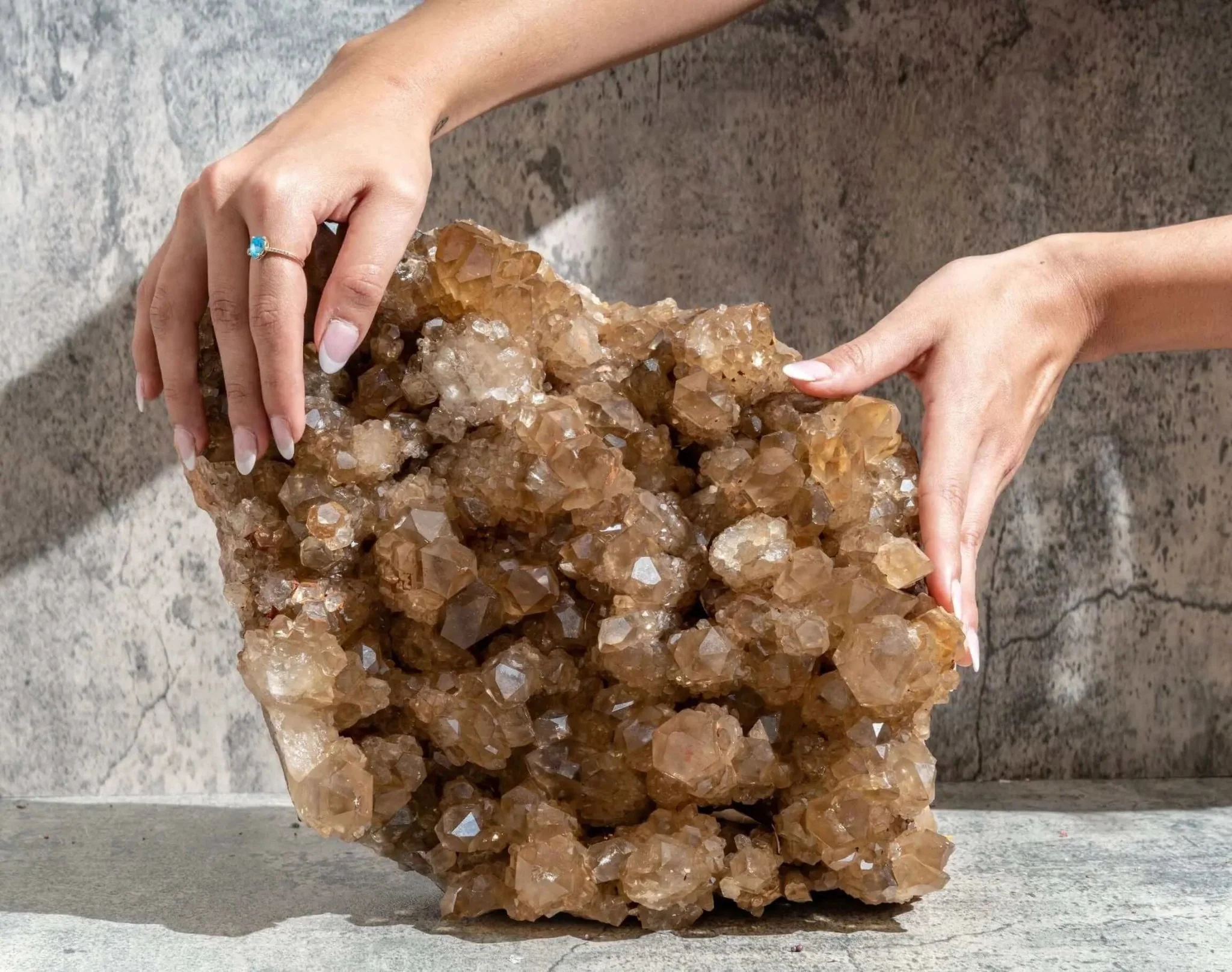Kundalini Citrine Cluster 35 lb ( Collectors Citrine) - Image 4