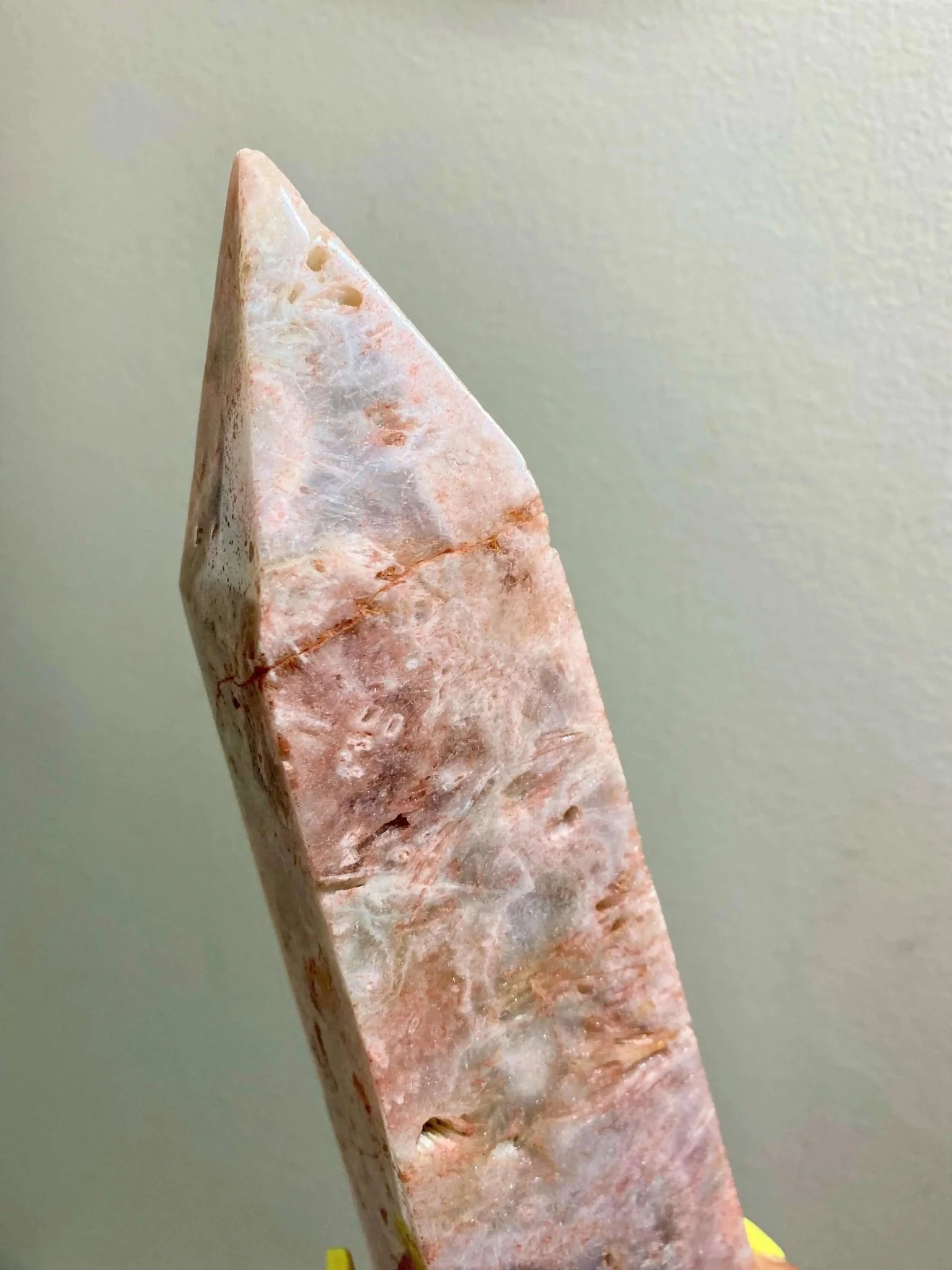 13" Pink Amethyst Tower - Image 3